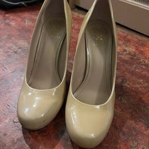 Vince Camuto Cream Heels